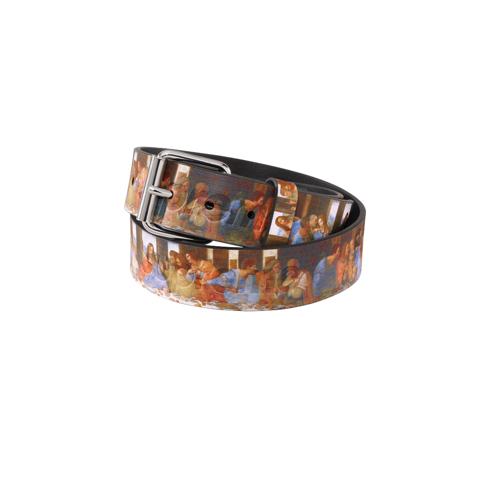 슈프림 라스트 서퍼 레더 벨트 멀티컬러