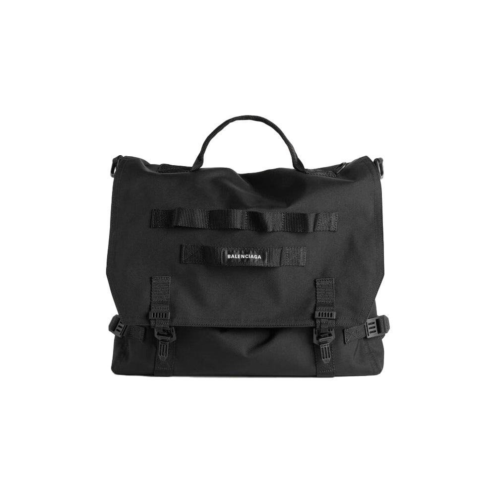 발렌시아가 아미 메신저백 블랙