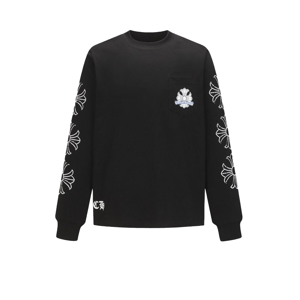 크롬하츠 홀스슈 롱슬리브 블랙(국내배송)(당일배송)