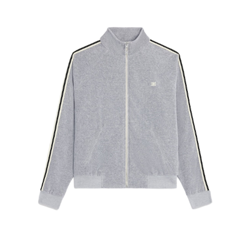 셀린느 벨벳 코튼 트랙수트 자켓 그레이(국내배송)(당일배송)