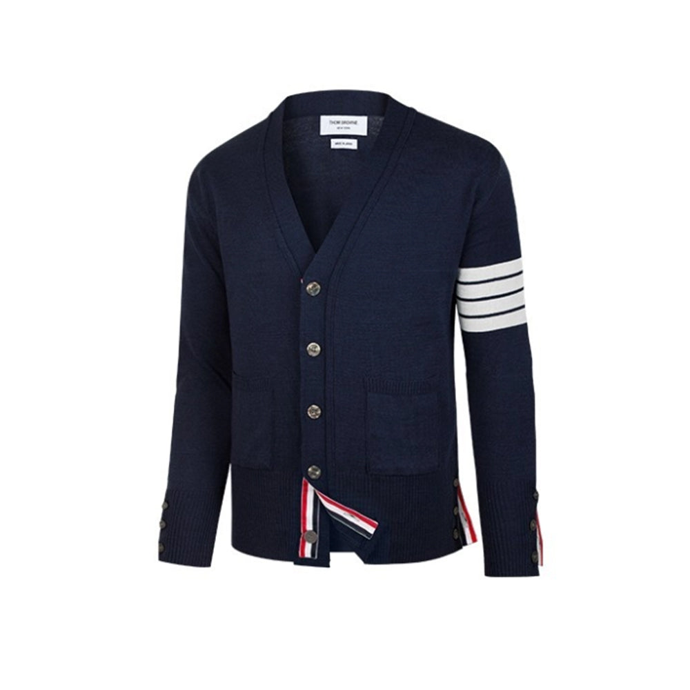 톰브라운 4바 스트라이프 캐시미어 가디건 (국내배송)(당일배송)(4COLOR)