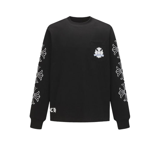 크롬하츠 홀스슈 롱슬리브 블랙(국내배송)(당일배송)