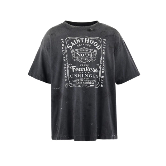 네이버후드 x 세인트 마이클 STHD 피어리스 티셔츠(국내배송)(당일배송)